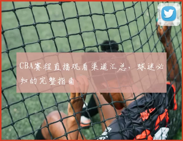CBA赛程直播观看渠道汇总，球迷必知的完整指南
