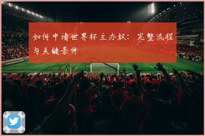 如何申请世界杯主办权：完整流程与关键条件